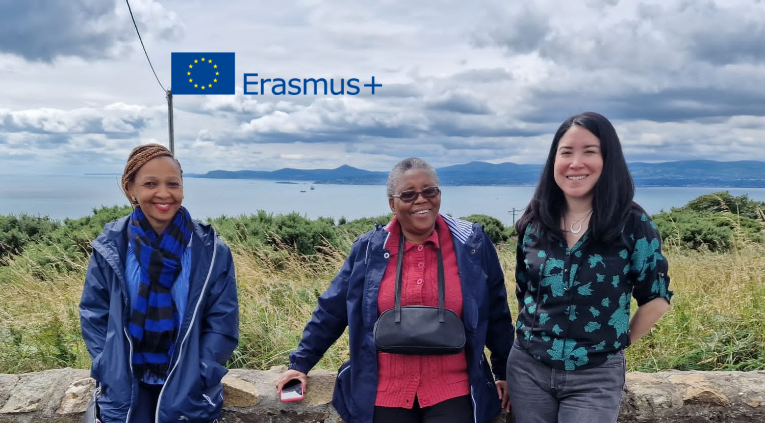 Christine Bonnin from UCD with Ines Raimundo and Candida Bila of Eduardo Mondlan